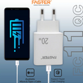 FASTER FC-11QC Fast Wall Charger 20W Qualcomm QC 3.0A