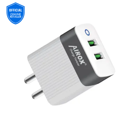 Airox AD-30 Fast Charging Adapter | 3.1A Dual USB Wall Charger