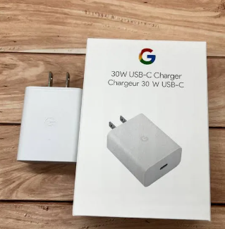 30W USB-C PD Fast Charger with Type-C Cable for Google Pixel | Wall Adapter